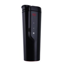 차량용 스마트 텀블러 커피포트 GH-10 12V 420ml 터치패널 블랙 화이트 전기포트 카포트, 컵홀더 단품
