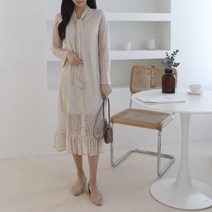 수키 리본 레이스 원피스 1047001