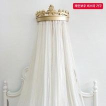 러블리 캐노피 궁중 프랑스식 휘장 모기장 휘장 침실 침실 침구 공주 휘장 유럽식 커튼, 03 백반