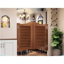 원목 스윙문 양문도어 화장실 갤러리 미닫이문 하프문, 81-90cm