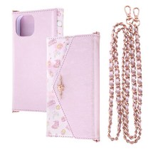 디지털 아키미스트(Digital Alchemist) iPhone 14 케이스iPhone 13 케이스 디즈니 캐릭터 프린세스 수첩형 케이스 가죽 케이스 Collet 숄더 스트랩 첨부라푼젤 DS-DP36MLC5RZ
