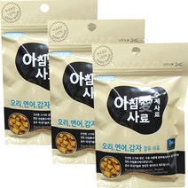 아침애 강아지 사료 3p, 오리, 200g