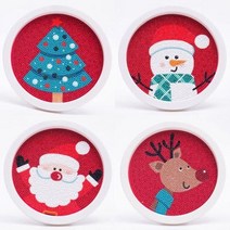 L.ONLINESHOP어린이 DIY 보석 십자수 비즈 꾸미기 액자포함 may91 십자수도안 십자수실 십자수원단 프린트십자수 십자수아기신발 프렌치자수, 레드D