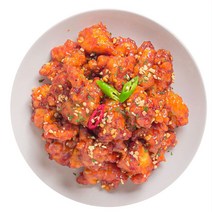 지역주민추천속초닭강정 6시내고향방영명품맛집, 1300g, 순살보통맛, 1개