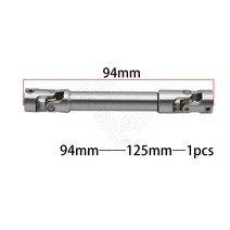 rc 크롤러 부품 스테인리스강 구동축 1/10 RC 크롤러 TRX4 축 SCX10 III RBX10 RR10 레이스 카프라 D90 RC, 02 1PCS