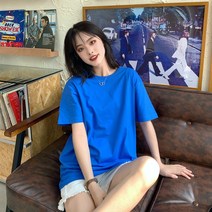 여자 루즈핏 티셔츠 코튼 반팔 박스티 3P 빅사이즈