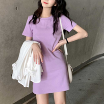 오너클랜 모던 여름 여자 원피스 여성옷 미니 깔끔 홈웨어 코디