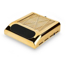 가정용 80W 홀리크 네일흡진기 필터 네일 흡진기 / 인테리어용 네일샵용 전문가용 / 80W 출력먼지제거기, 금색