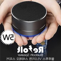 미피커 LED 피닉스 V5.0 지원 메탈 블루투스 스피커, 로즈골드-피닉스