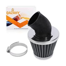 QAZAKY 38mm 39mm 40mm 1.5인치 에어 필터 클리너 45도 각도 50cc 70cc 90cc 125cc 150cc 200cc 오토바이 ATV 쿼드 스쿠터 고카트 모페