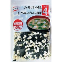 [일본직구]나가타니엔 된장국 건더기 (미역 두부 파) 100g×2개, 상품선택, 2개