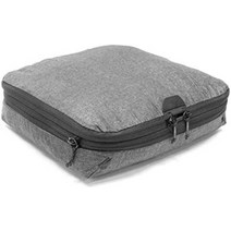 피크디자인 PeakDesign 패킹 큐브 트래블 백팩 오거나이저 가방 미디엄 사이즈 (32x32x8-17cm), 그레이