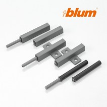 블룸 팁온 푸쉬 블럼 원터치 도어 캐치 빠찌링 자석 일자형 날개형, 자석 날개고정, 1개