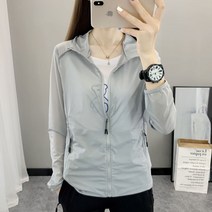 에버유어스 여성 여름 바람막이 아웃도어 쿨맥스 운동 트렌치코트 경량 등산바람막이 후드집업 은색 핑크