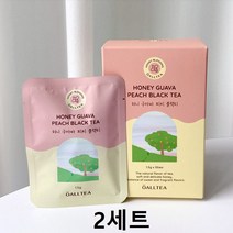 구아바잎 차 구아바잎 추출물 등 복합물 저온건조 로스팅 피치 블랙차 폴리패놀 식수대용 환절기 코건강 HACCP 인증 구아바잎 효능 티백차, 2