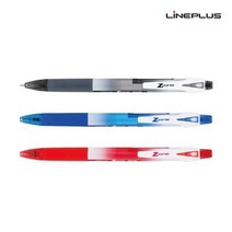 [1타]라인플러스 제트원볼펜(0.7mm) 12개입, 흑색