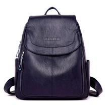 여성백팩 배낭 여성 가죽 디자이너 숄더 백 여성용 팩 십대 소녀용 학교 가방 Mochila Feminina