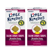 2개세트 리틀레메디스 노우즈 아기콧물 코막힘 완화 드랍 30ml
