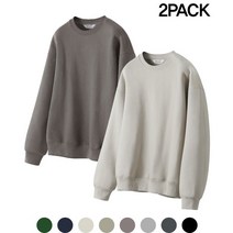 BRENSON [ 헤비기모 ] steady오버맨투맨 ( 패키지 ) : ( 8Color )