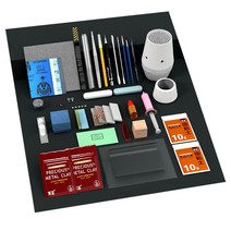 은 실버 반지만들기 세트 DIY 커플반지 은점토 공방, 링 세트(재료 1팩 및 링 코어 1개)