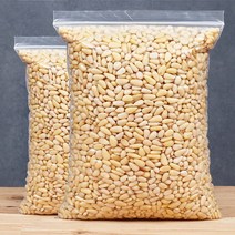 잣 수입잣 황 백 생 깐 신북동 500g 봉지에 벌크견과류 안주 건과류 무첨가 조리, 잣 250g1봉