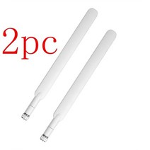 무선카플레이 카링크 gps 증폭기 재방사 네비게이션미러링 2pcs 50w 4g sma 외부 안테나 10dbi 화웨이 e5186 b880 b315 b310 b525 b535 토탈, 하얀