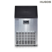 휴고스 BIA-508BZ 업소용제빙기 제빙기 50kg LED 셀프크리닝 대용량 업소 카페 바로설치가능, 제빙기+설치의뢰
