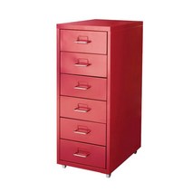HELMER 001.760.99 헬메르 이동식서랍유닛 레드 219044EA * BONI, 본상품선택, 본상품선택