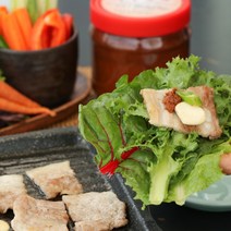 구수한 보리막장/보리쌀 띄워담근 전통막장/쌈장 찌개 나물무침, 1개, 500g