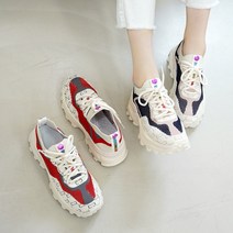 발편한 니트소재 말랑 푹신한 키높이 통굽 5cm 스니커즈 운동화 러닝화 510