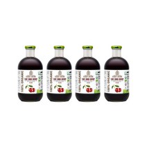 조지아스내추럴 유기농 NFC 타트체리주스 1 000ml, 1000ml, 4병