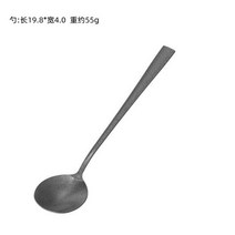 아우르 캠핑 그릇 접시 빈티지 스테인레스 경량 식기 세트, 숟가락