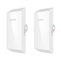Access point extendergiga 무선AP 한 쌍 Tenda O1 2.4GHz 야외 CPE 300Mbps 500m WISP 무선 범위 포인트 8dBi 지향성 안테나 자, 02 US