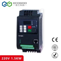 위상변환기 220v입력 380v출력 0.75 kw 1.5kw 2.2kw 3kw 220v AC 주파수 인버터 단상 입력 3 상 출력 a, [03] 220V  1.5KW