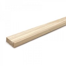 아이베란다 삼나무 원목 각재 각목 나무쫄대 목재 재단 모서리몰딩 졸대 12X30mm, 600mm(2장)