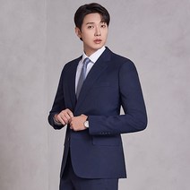 [파크랜드]오스틴리드 23S/S 남성여름신상정장 네이비 모혼방 스트레치 수트 ASS23602 NC울산뉴코아