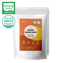 유리아 유기농 루이보스 오렌지 생분해 삼각티백 50개입 미세플라스틱NO 옥수수전분 친환경원단, 5개