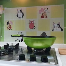 주방벽 오염방지 시티지 가스렌지 기름튕방지 기름때보호 시트지 1매 C