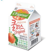 쿨피스 복숭아맛, 180ml, 180개