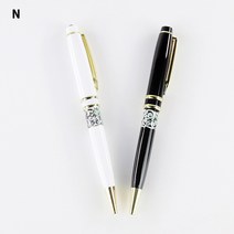 MIU774890금장자개띠볼펜 2종/예공자개볼펜//자개볼펜//선물용펜//문양볼펜//디자인볼펜, 블랙