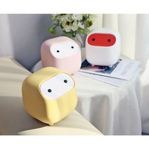 원터치 캡슐 휴지통 아이방 미니 책상 화장실 귀여운 작은쓰레기통 소형 사무실 화장대 인테리어소품, 화이트