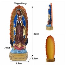수지 대주교 사제 수녀 예수 신 동상 성모 마리아 마돈나 조셉 가톨릭 종교 조각 부활절 인형, 10 Virgin Mary