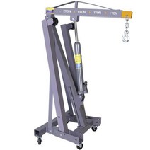 유압크레인 화물차 짐차 윈치 엔진 리프트 기중기, 2톤 초중량 크레인(접이식)