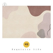 러그 거실 도톰한 소형카페트 플라워