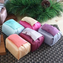 [고서임] 천일염 함초소금 300g (둥근매듭/산호) 보자기 답례품, 함초소금 300g (둥근매듭/금비산호), 1개