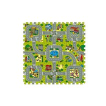 손할매 어린이안전 자동차놀이 퍼즐매트9P 도로교통놀이 매트 놀이방매트 조립매트, 도로교통놀이9P