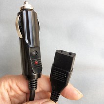 12V24V 차량용 전기포트 파워코드 천룡전용 루우 캐스터웰 항공전기컵 연결선 적용, 담배라이터헤드12V/24v범용스트레이트헤드