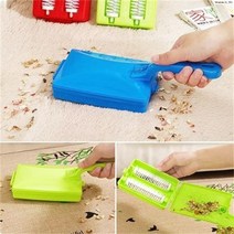 롤러 수동 청소기 1P 색상랜덤 브러시 더블 돌돌이 먼지 제거 고양이털 강아지털 지우개똥 담요 카페트 소파 청소 머리카락 먼지 과자부스러기, 단품