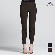 [올리비아로렌] 솔리드 스트레치 팬츠_VVBDLTF7421
