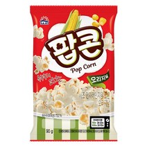 전자레인지용 팝콘 오리지날 팝콘봉투, 80g, 7개